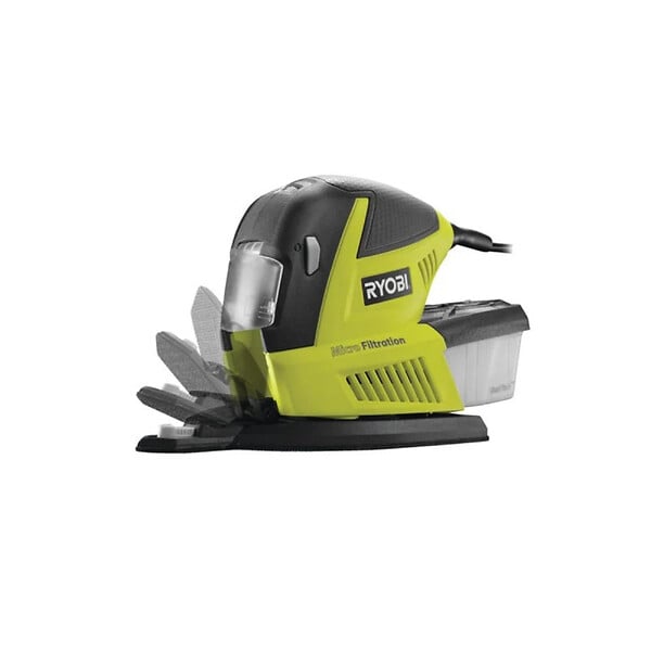RYOBI - Pack RYOBI Ponceuse multifonctions RMS180-SA30 - 180W - 60 abrasifs auto-agrippants - large