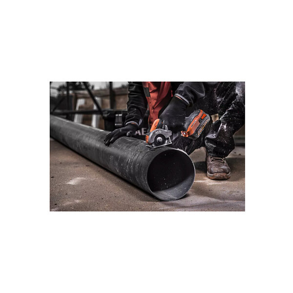 AEG - Pack AEG Scie circulaire - Mini scie multi-matériaux - 18 V - Subcompact - Brushless - large