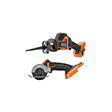 AEG - Pack AEG Scie sabre - Mini scie multi-matériaux - 18 V - Subcompact - Brushless - vignette
