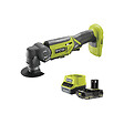 RYOBI - Pack RYOBI Multitool R18MT-0 - 18V One+ - 1 batterie 2.0Ah - 1 chargeur rapide RC18120-120 - vignette