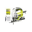 RYOBI - Pack RYOBI Scie sauteuse pendulaire RJS850KA5 - 600W - 85mm - lot de 5 lames - coffret de 10 lames - bois - plastique - bimétal - 102mm - RAK10JSB - vignette