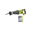RYOBI - Pack RYOBI Scie sabre électrique RRS1200-K - 1200W - lot de 6 lames universelles - bois et métal - 100/152mm - RAK06RB - vignette