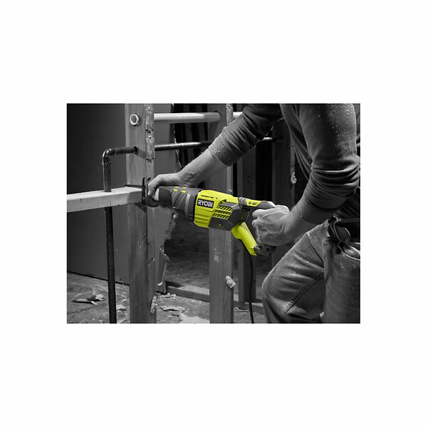 RYOBI - Pack RYOBI Scie sabre électrique RRS1200-K - 1200W - lot de 6 lames universelles - bois et métal - 100/152mm - RAK06RB - large