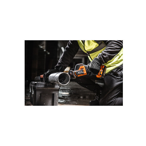 AEG - Scie sabre AEG Subcompact 18V Brushless - 23 mm - Sans batterie ni chargeur - BUS18SBL-0 - large