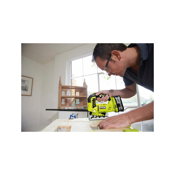 RYOBI - Pack RYOBI - Scie sauteuse pendulaire R18JS-0 - 18 V One+ - Sans batterie ni chargeur - Pack de 5 lames - RAK05JSBFC - 100mm - large