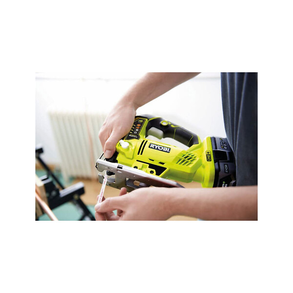 RYOBI - Pack RYOBI - Scie sauteuse pendulaire R18JS-0 - 18 V One+ - Sans batterie ni chargeur - Pack de 5 lames - RAK05JSBFC - 100mm - large