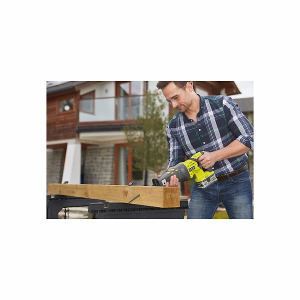 RYOBI - Pack RYOBI - Scie sabre R18RS-0 - 18V One+ - sans batterie ni chargeur - Lot de 3 lames RAK3RBWM spéciales scie sabre - large