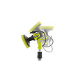 RYOBI - Pack RYOBI - Brosse motorisée télescopique - RWTS18-0 - 18V One+ - Sans batterie ni chargeur - Disque en mousse - RAKSCRUBF - vignette