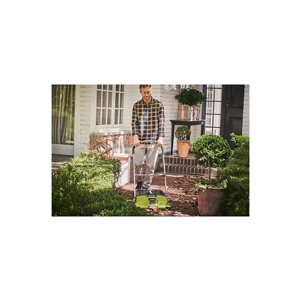 RYOBI - Pack RYOBI Balayeuse motorisée R18SW3-0G - 18V One+ - 53 cm - 1 Batterie 2.0Ah - 1 Chargeur rapide - large