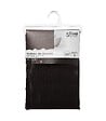 5 FIVE SIMPLY SMART - Rideau de Douche Nid d'Abeille Noir Charbon 180 x 200 cm anneaux inclus - vignette