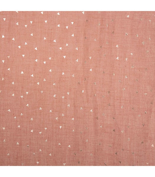 ATMOSPHERA - Rideau Voilage Berlingot Terracotta 140 x 250 cm - large