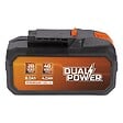 POWERPLUS - Powerplus Dual Power Batterie POWDP9040, 40V, Capacité de 4000mAh ou 8000 mAh, Technologie de la batterie Li-on, Outils  40 V & 20 V - vignette