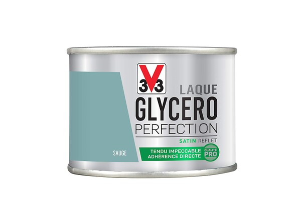 V33 PEINTURE - Peinture laque glycéro - Sauge - Satin - 125ml - large
