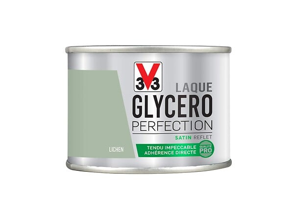 V33 PEINTURE - Peinture laque Glycero - Lichen - Satin - 125ml - large
