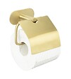 WENKO - Porte-rouleau toilette Orea Gold Or mat - Fixation Turbo-Loc - vignette