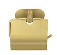 WENKO - Porte-rouleau toilette Orea Gold Or mat - Fixation Turbo-Loc - vignette