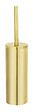 WENKO - Brosse WC fermée - Acier inoxydable - Orea Gold - Or mat - vignette