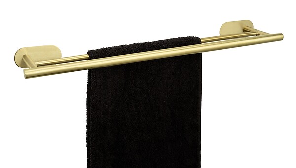 WENKO - Turbo-Loc Barre Duo 60cm Orea Gold mat - large