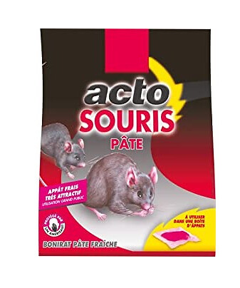 ACTO - Pâte appât fluorescente souris - 50 g - large