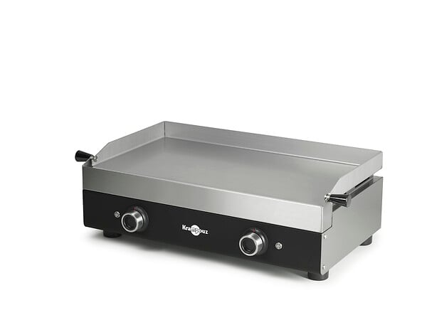 KRAMPOUZ - Plancha électrique Série Noire - Noir mat - 6 à 8 personnes - large