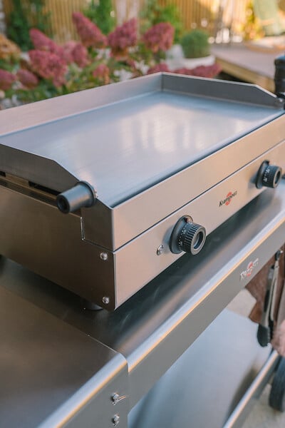 KRAMPOUZ - Plancha électrique Saveur - Inox - large