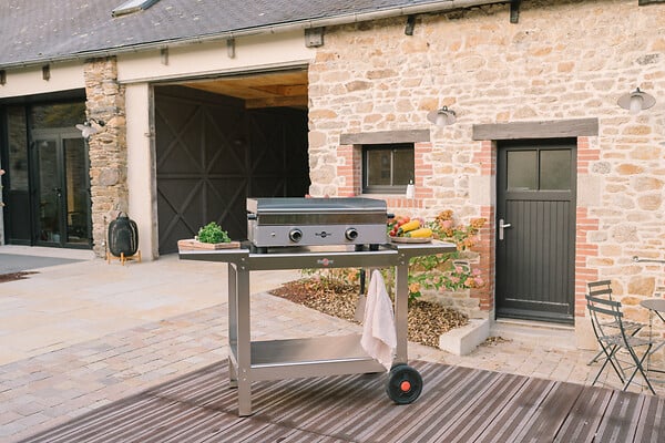 KRAMPOUZ - Plancha gaz Design en inox - large