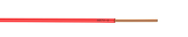 Câble électrique H07VU - Rouge - 1.5mm² - 100m - large