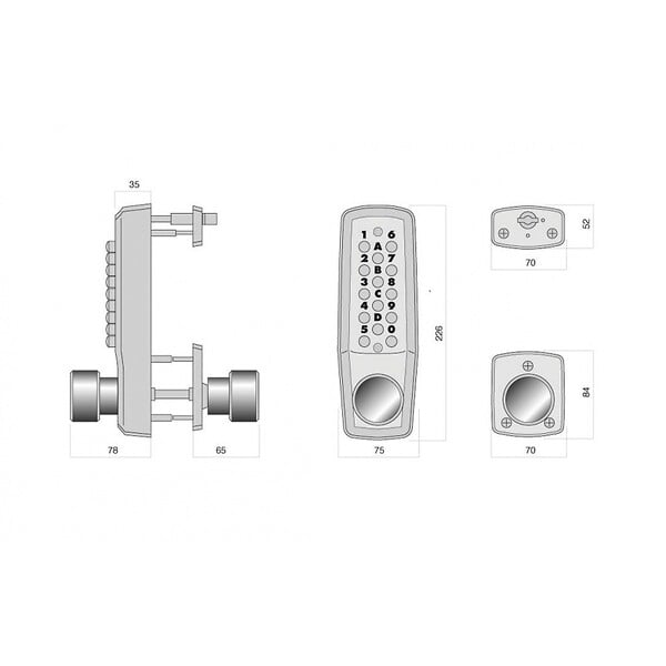 LOKOD - Ensemble KEYLEX série 2000 standard LOKOD - large