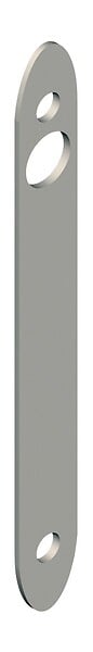 LA CROISEE DS - Fermeture double encastrée à  crochet solo argenté - LA CROISEE DS - DS8295-007 - large