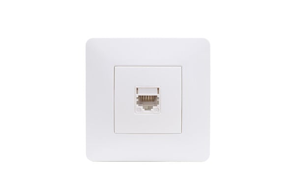 MC KENZIE - Prise RJ45 Simply - Blanc - large
