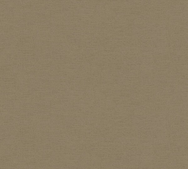 AS CREATION - Papier peint vinyle Uni Revival Chocolat - L.0,53xH.10,05m - large