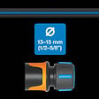 FISKARS - Raccord Connecteur tuyau FiberComp 13-15mm Flow - vignette