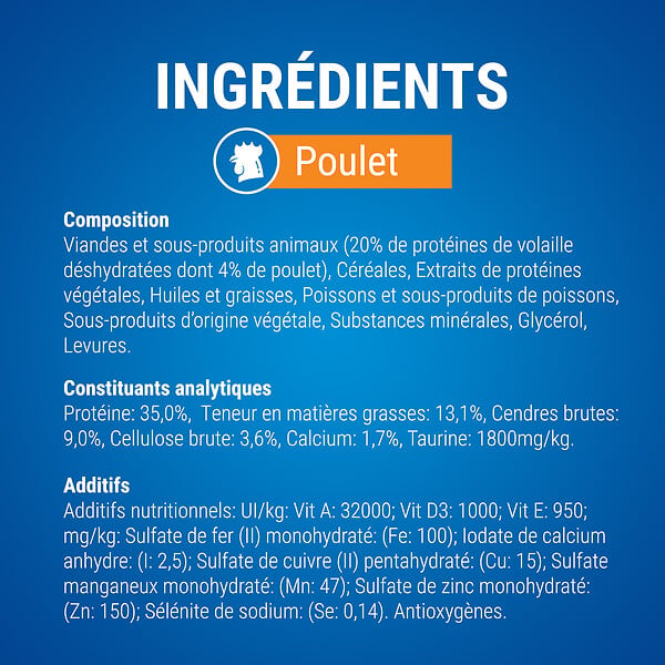DENTALIFE - DENTALIFE Chat au Poulet - 140g - Friandise pour chat adulte - large