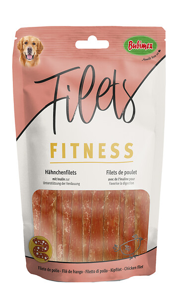 BUBIMEX - Filet de Poulet Fitness - 100g - Friandise chien - large