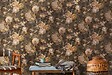 AS CREATION - Papier peint vinyle Fleur Blossom - Jaune - 0,53x10,05m - vignette