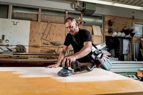 METABO - Ponceuse excentrique 18V SXA 18 LTX 150 BL (sans batterie ni chargeur), coffret - large