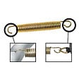 KANGUI - KANGUI Lot de 10 ressorts Gold 175mm pour trampoline de jardin - vignette