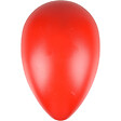 ANIMALLPARADISE - Oeuf rouge en plastique dure, L ø 16,5 cm x 25 cm de hauteur Jouet pour chien - vignette