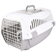ANIMALLPARADISE - Cage de transport GLOBE S 37 x 57 X h 33 cm, gris pour chien max 9 kg - vignette