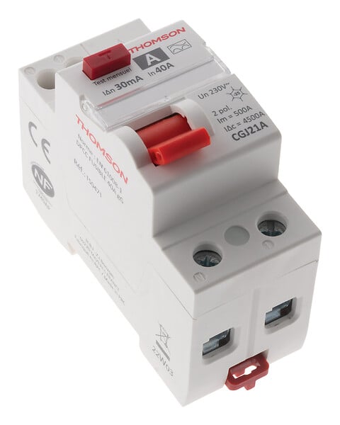 THOMSON - Interrupteur Différentiel 40A/30mA type A NF (EASY CONNECT) - Thomson - large