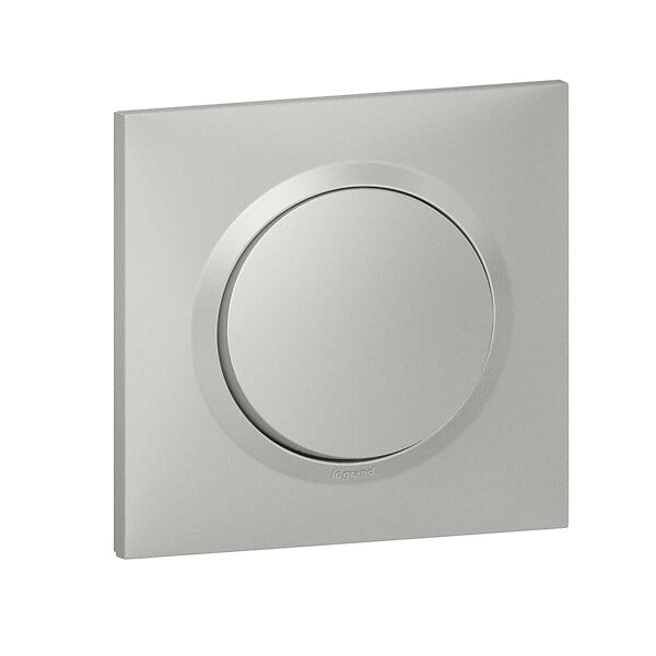 LEGRAND - dooxie interrupteur ou va et vient aluminium complet - large