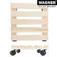 WAGNER - Support à roulettes PALETTI - Bois massif - 100 kg - vignette