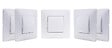 MC KENZIE - Interrupteur va-et-vient Simply - Blanc - Lot de 5 - vignette