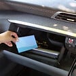 DIVERS - Porte-papiers PVC COLOR POP bleu 2 compartiments - vignette