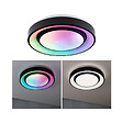PAULMANN - Panneau LED Rainbow Dynamic TunableWhite 22W Noir Diam.375mm - vignette
