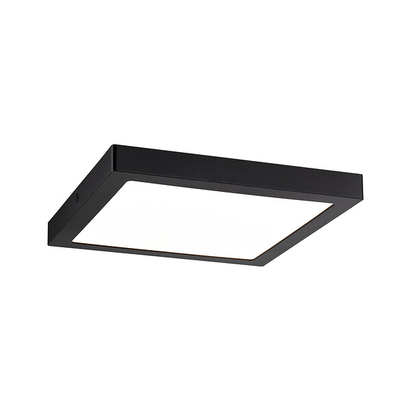 PAULMANN - Panneau LED Abia 30x30cm noir 2700K Blanc Chaud - large