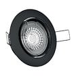 XANLITE - Lot de 5 spots LED encastrables Noirs - 345lm - vignette