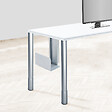 EMUCA - Support pour unité centrale, Acier, Peint aluminium - vignette