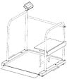 KERN SOHN - Kern - Jeu de barres d'appui avec siège patient rabattable pour fauteuil roulant - MWA-A04 Kern sohn - vignette