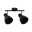PAULMANN - Spot plafond métal Davy Noir 2x20W E27 - vignette